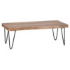 Wohnling Couchtisch natur schwarz Akazie Metall B/H/T: ca. 115x40x60 cm Wohnling Couchtisch natur schwarz Akazie Metall B/H/T: ca. 115x40x60 cm