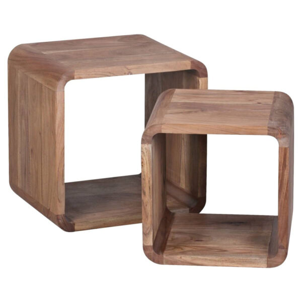 Wohnling Regal 2er-Set. natur Wohnling Regal 2er-Set. natur
