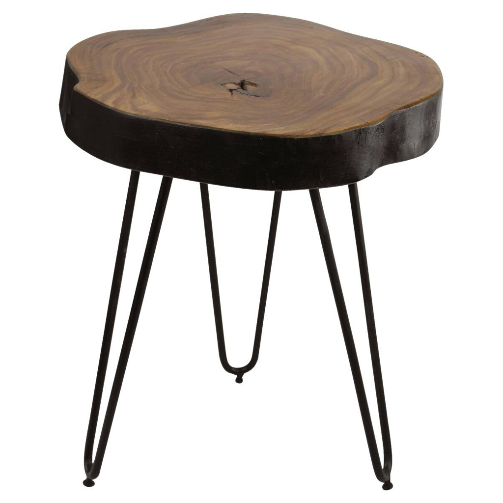 Wohnling Beistelltisch rosenholz Holz B/H/T: ca. 35x46x35 cm