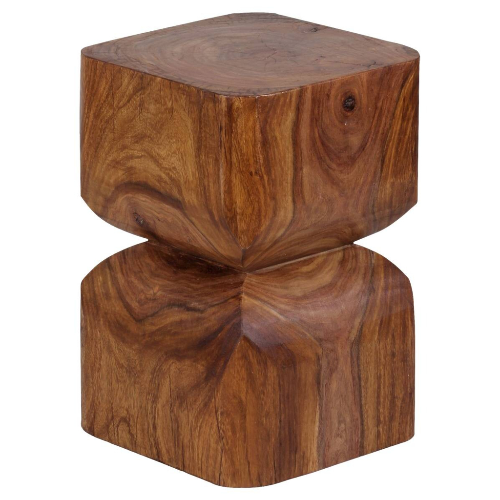 Wohnling Beistelltisch natur Echtholz B/H/T: ca. 30x45x30 cm