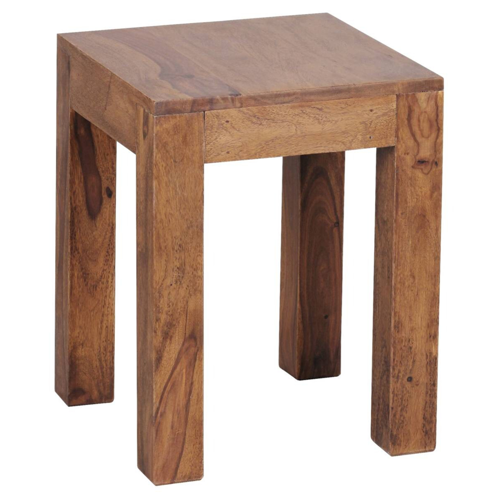 Wohnling Beistelltisch natur Echtholz B/H/T: ca. 35x45x35 cm