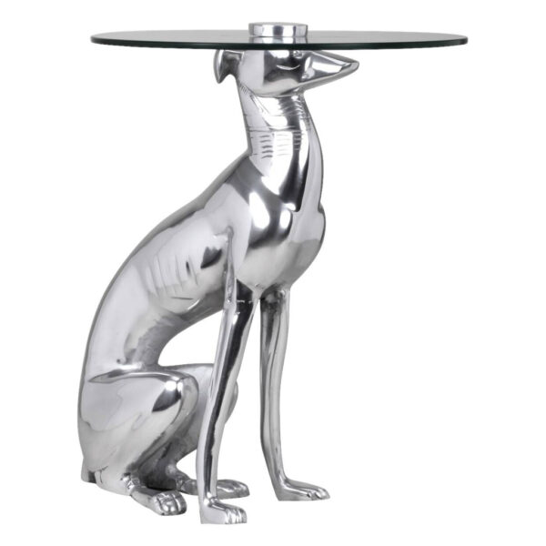 Wohnling Beistelltisch silber Aluminium B/H/T: ca. 40x50x40 cm Wohnling Beistelltisch silber Aluminium B/H/T: ca. 40x50x40 cm