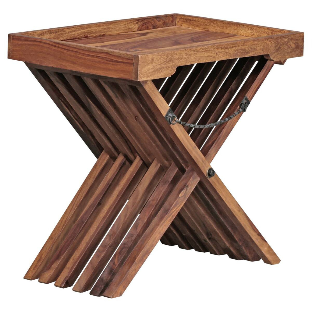 Wohnling Beistelltisch rosenholz Holz B/H/T: ca. 60x57x40 cm