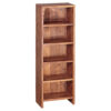 Wohnling CD Regal natur B/H/T: ca. 30x90x17 cm