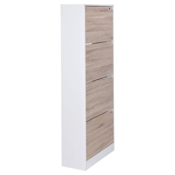 Schuhschrank
Eiche Sonoma Nachbildung weiß B/H/T: ca. 60x150x24 cm