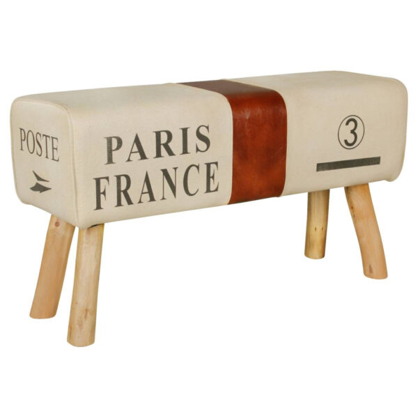 Wohnling Sitzbank beige B/H/T: ca. 91x51x30 cm Wohnling Sitzbank beige B/H/T: ca. 91x51x30 cm
