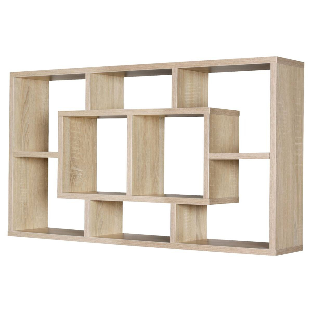Wohnling Wandregal Eiche Sonoma Nachbildung B/H/T: ca. 85x47,5x16 cm