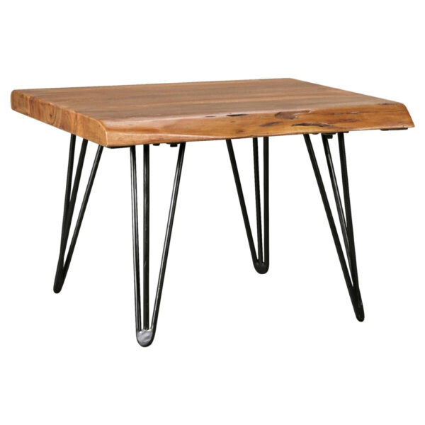 Wohnling Couchtisch natur schwarz lackiert B/H/T: ca. 56x38x51 cm Wohnling Couchtisch natur schwarz lackiert B/H/T: ca. 56x38x51 cm
