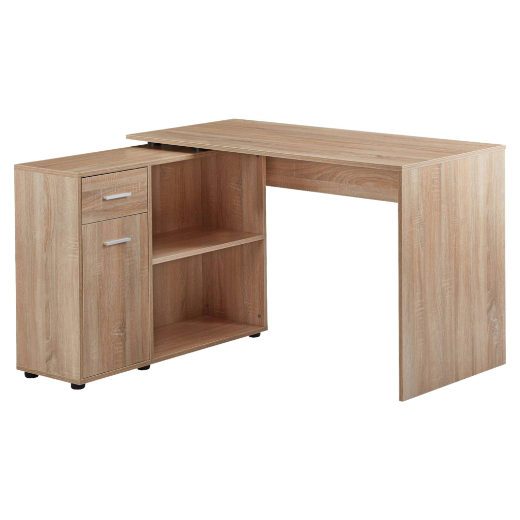 Wohnling Schreibtischkombination Eiche Sonoma Nachbildung B/H/T: ca. 120x75,5x106,5 cm