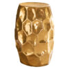 Wohnling Beistelltisch gold Aluminium B/H/T: ca. 30x47x30 cm