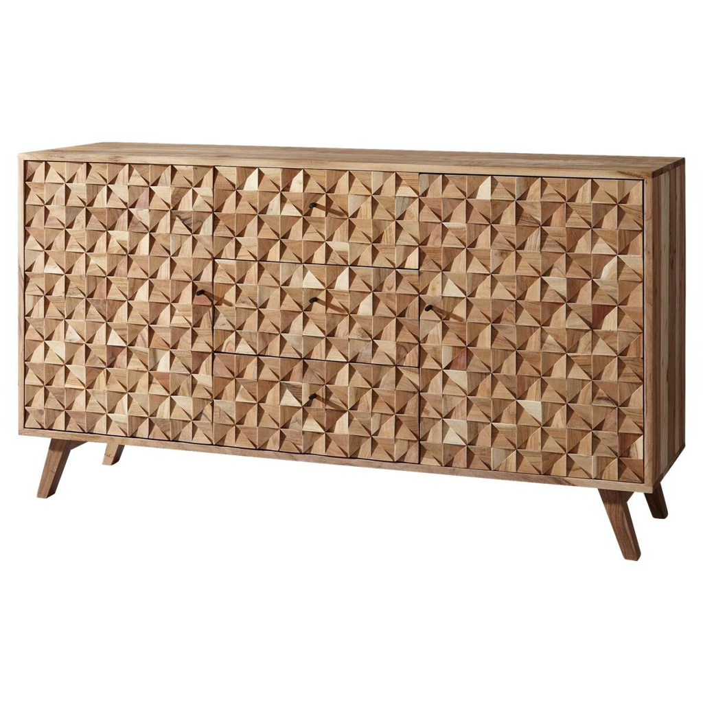 Wohnling Sideboard natur B/H/T: ca. 140x78,5x40 cm