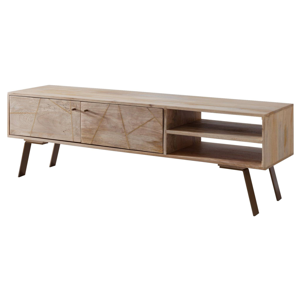 Wohnling Lowboard natur B/H/T: ca. 145x47x35 cm
