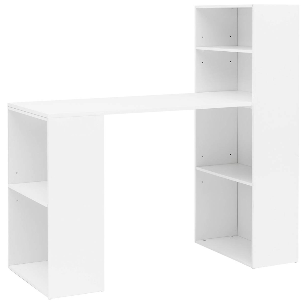 Wohnling Schreibtisch weiß B/H/T: ca. 50x120x120 cm