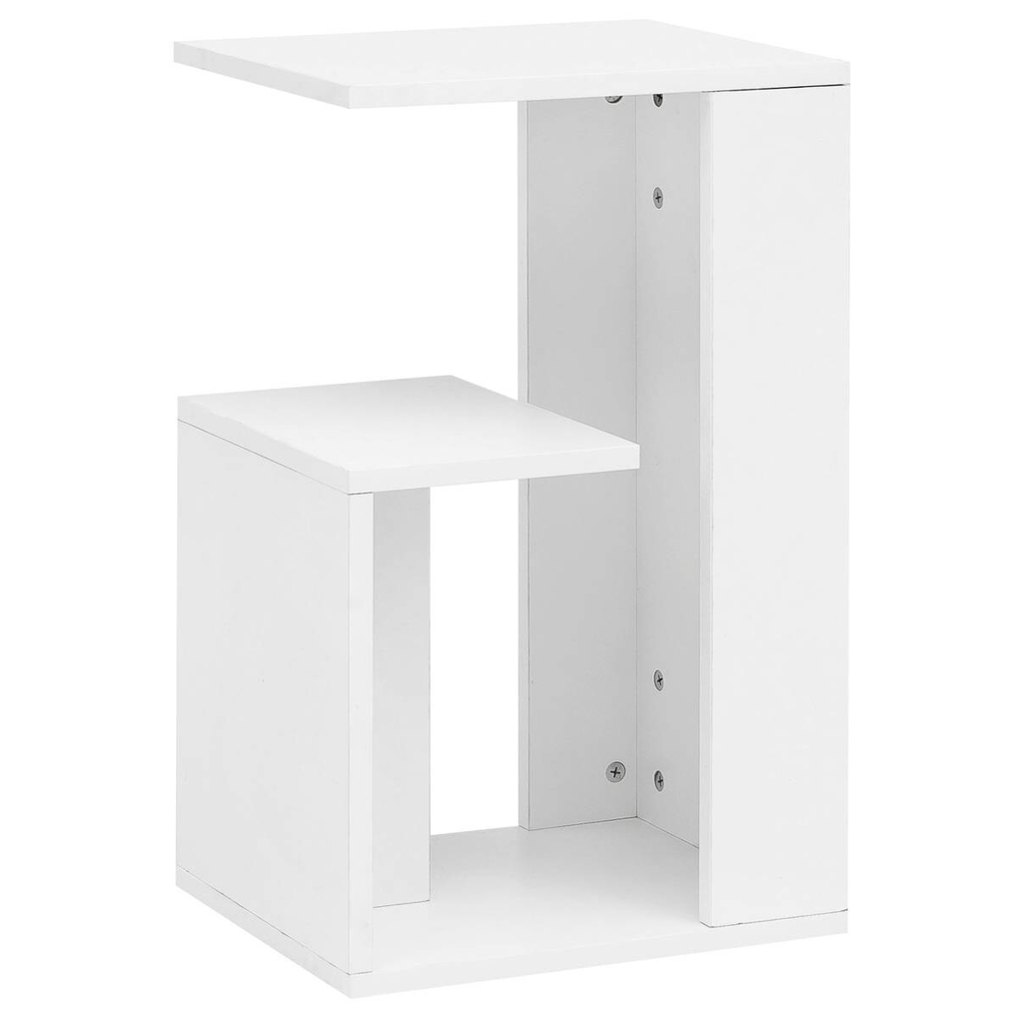 Wohnling Beistelltisch weiß Holzwerkstoff B/H/T: ca. 35x61x30 cm