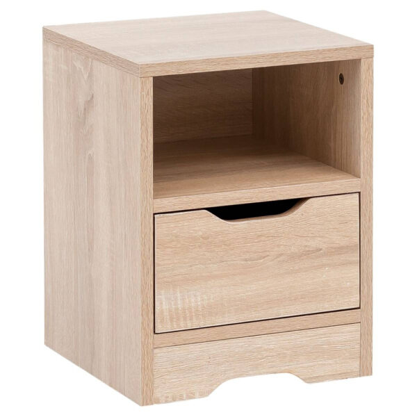 Wohnling Nachtkonsole Sonoma Nachbildung B/H/T: ca. 31x43x31 cm