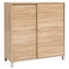 Wohnling Schuhschrank Eiche Sonoma Nachbildung B/H/T: ca. 100x108x37,5 cm Wohnling Schuhschrank Eiche Sonoma Nachbildung B/H/T: ca. 100x108x37,5 cm