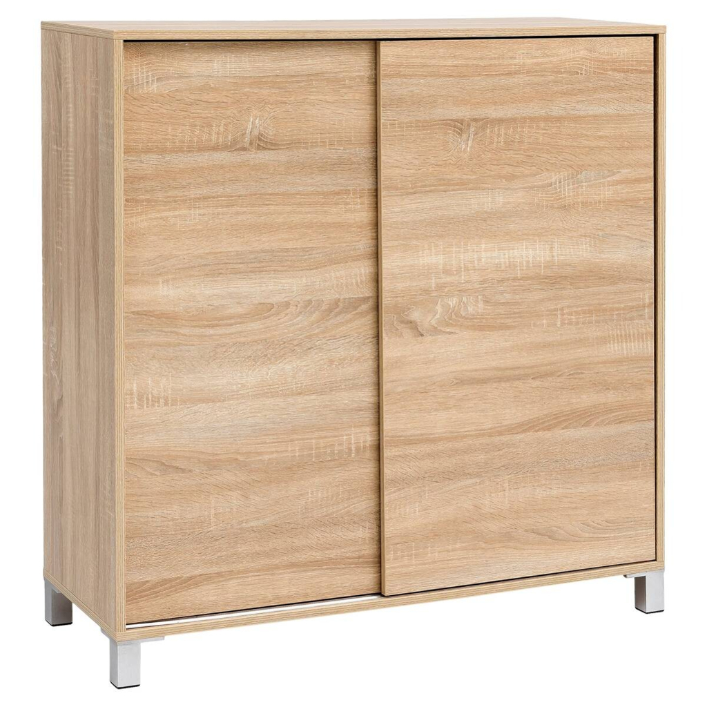 Wohnling Schuhschrank Eiche Sonoma Nachbildung B/H/T: ca. 100x108x37,5 cm