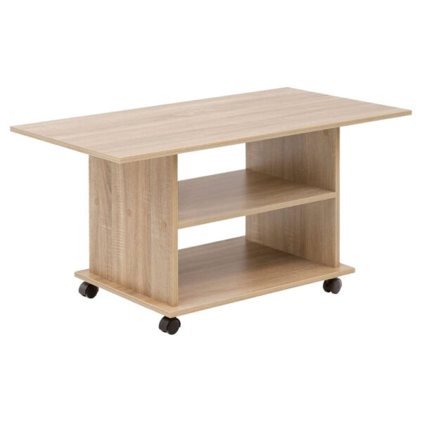 Wohnling Couchtisch braun B/H/T: ca. 95x51x54 cm