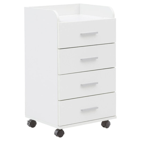 Rollcontainer
weiß Spanplatte B/H/T: ca. 40x70,5x33 cm