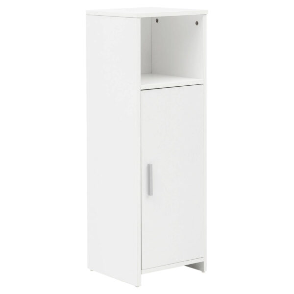 Wohnling Badkommode weiß B/H/T: ca. 30x96x30 cm