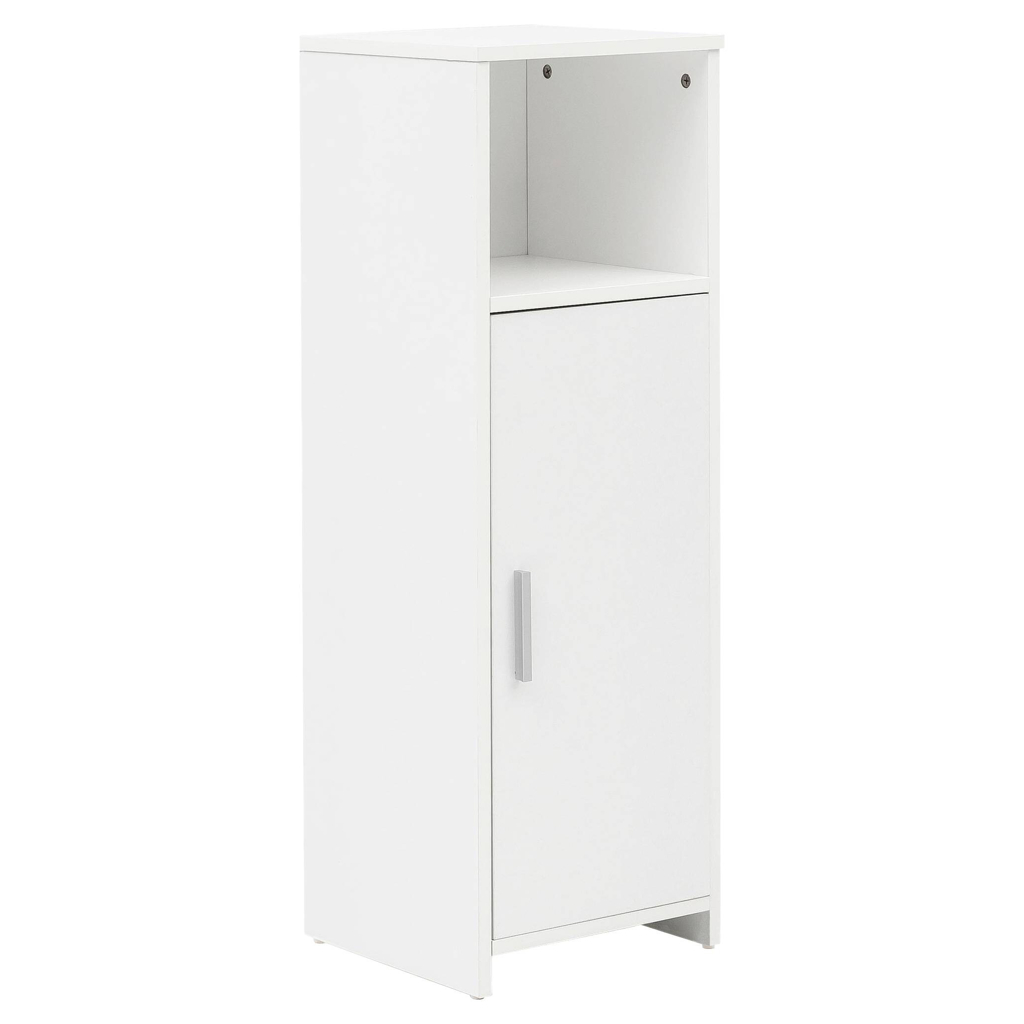 Wohnling Badkommode weiß B/H/T: ca. 30x96x30 cm
