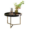 Wohnling Couchtisch schwarz gold B/H/T: ca. 0x42x0 cm Wohnling Couchtisch schwarz gold B/H/T: ca. 0x42x0 cm