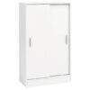 Wohnling Aktenschrank weiß B/H/T: ca. 60x107,5x28,5 cm