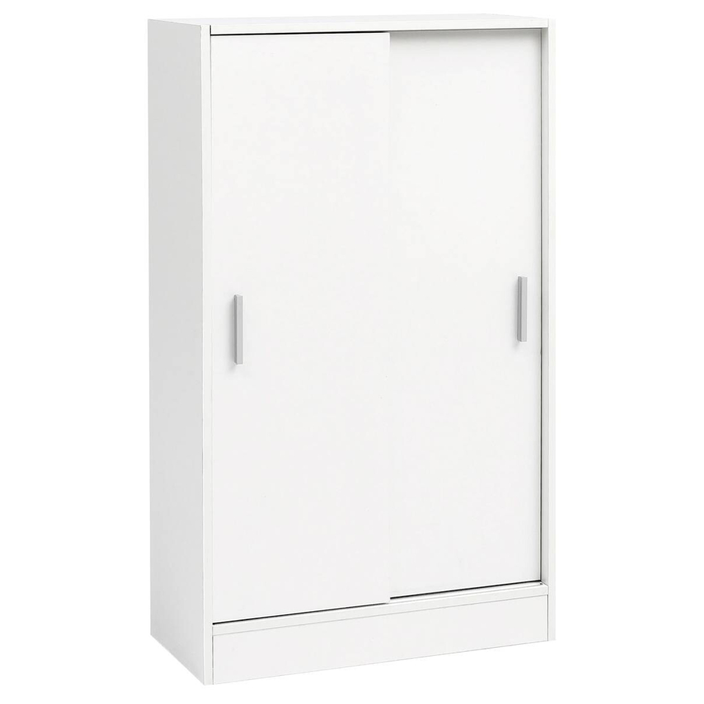 Wohnling Aktenschrank weiß B/H/T: ca. 60x107,5x28,5 cm