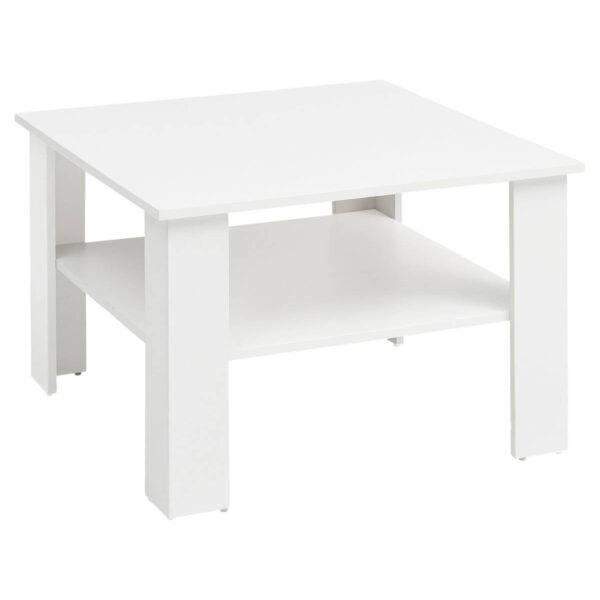 Wohnling Couchtisch weiß B/H/T: ca. 60x42x60 cm