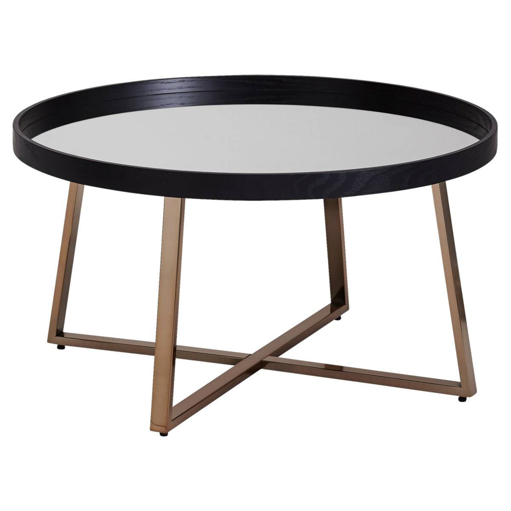 Wohnling Couchtisch schwarz B/H/T: ca. 78x42x78 cm