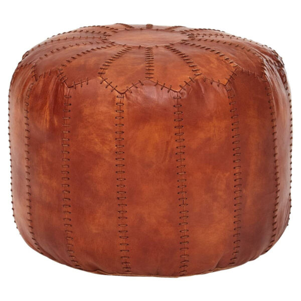 Wohnling Sitzhocker braun Leder B/H/T: ca. 52x42x52 cm Wohnling Sitzhocker braun Leder B/H/T: ca. 52x42x52 cm