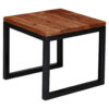 Wohnling Beistelltisch rosenholz Holz B/H/T: ca. 45x40x45 cm