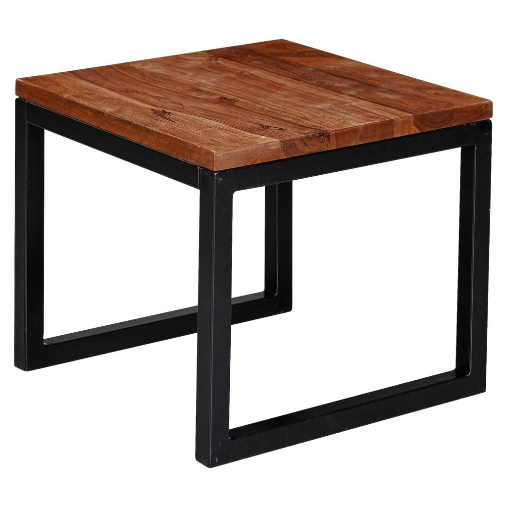 Wohnling Beistelltisch rosenholz Holz B/H/T: ca. 45x40x45 cm