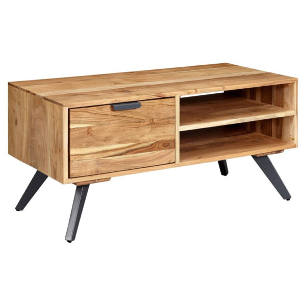 Wohnling Couchtisch braun B/H/T: ca. 45x45x95 cm Wohnling Couchtisch braun B/H/T: ca. 45x45x95 cm