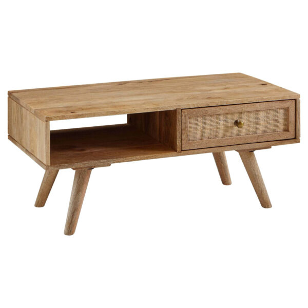 Wohnling Couchtisch braun B/H/T: ca. 90x40x45 cm
