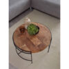 Wohnling Couchtisch braun B/H/T: ca. 62x40x62 cm