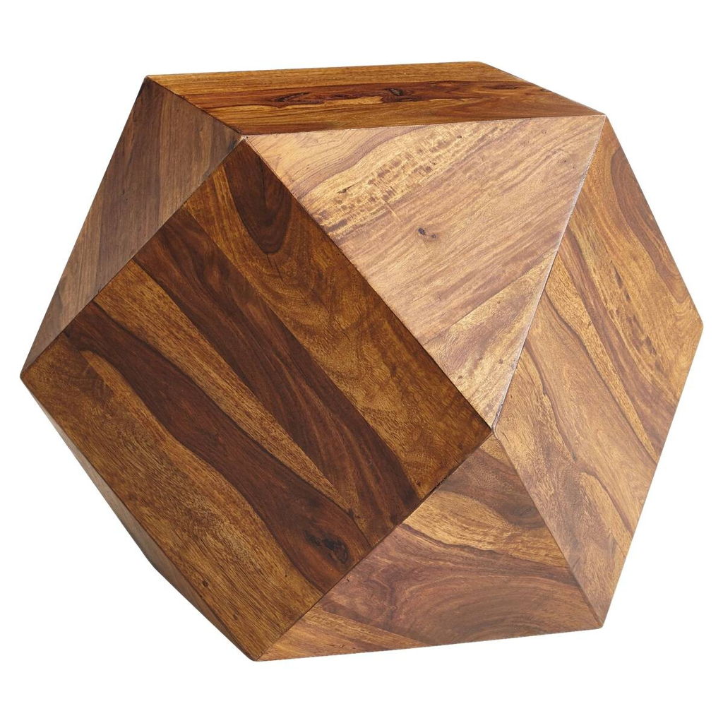 Wohnling Couchtisch braun B/H/T: ca. 43x57x57 cm