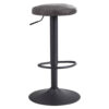Wohnling Barhocker grau Polyester B/H/T: ca. 40x79x40 cm