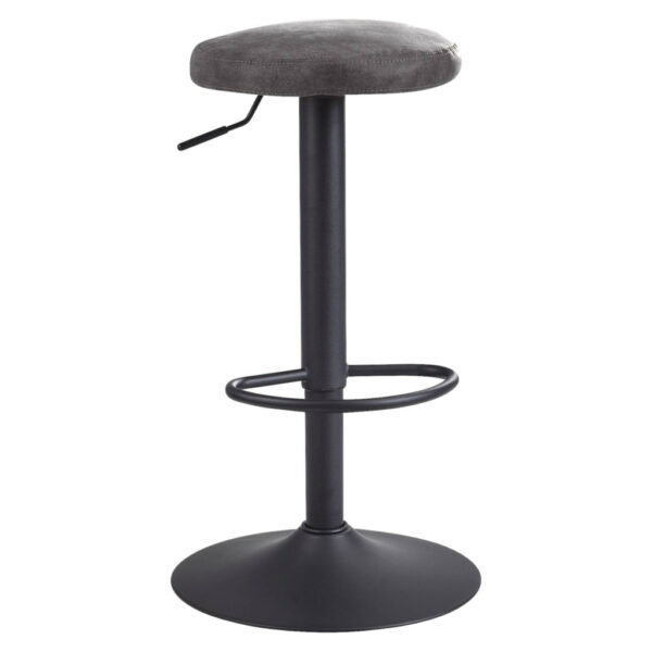 Wohnling Barhocker grau Polyester B/H/T: ca. 40x79x40 cm