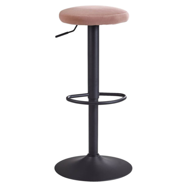 Wohnling Barhocker rosa Stoff B/H/T: ca. 40x58x40 cm Wohnling Barhocker rosa Stoff B/H/T: ca. 40x58x40 cm