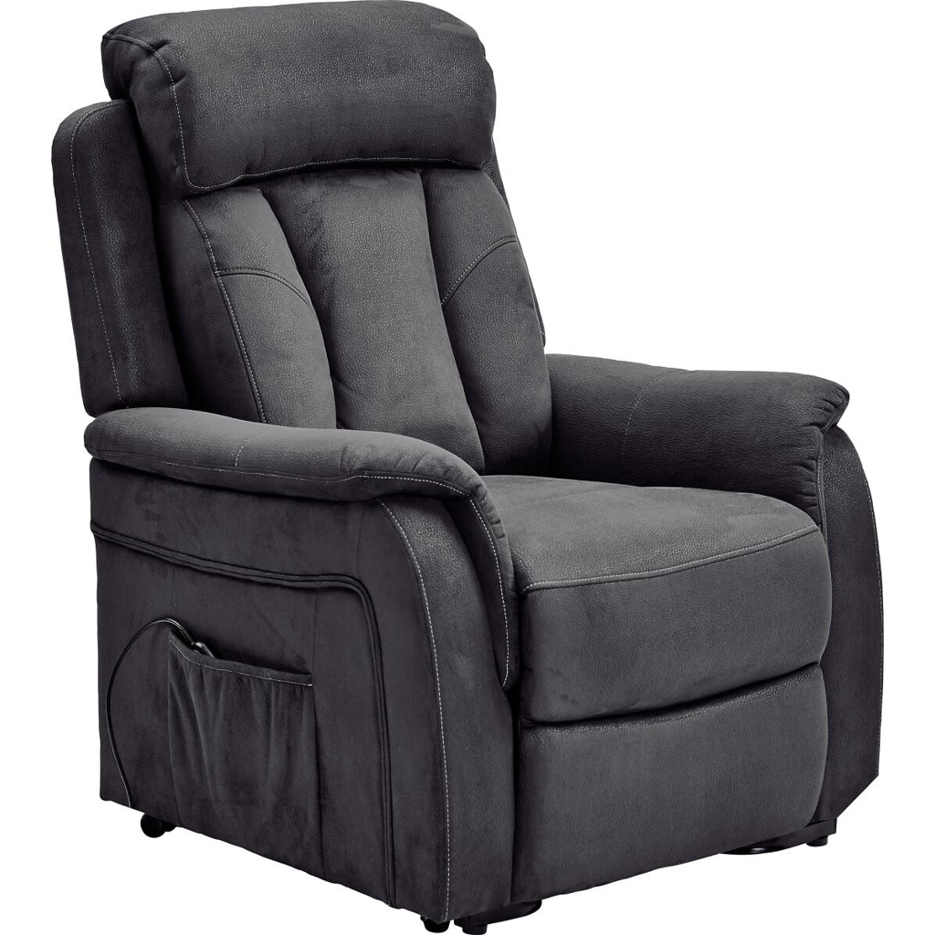 POCO TV-Sessel FM-522L anthrazit Microfaser B/H/T: ca. 83x93x80 cm