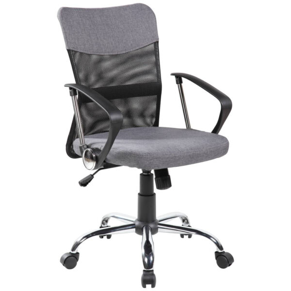 POCO Drehstuhl FM-2503 grau schwarz POCO Drehstuhl FM-2503 grau schwarz