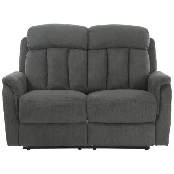 POCO Sofa FM3216-2P grau Microfaser B/H/T: ca. 142x100x95 cm