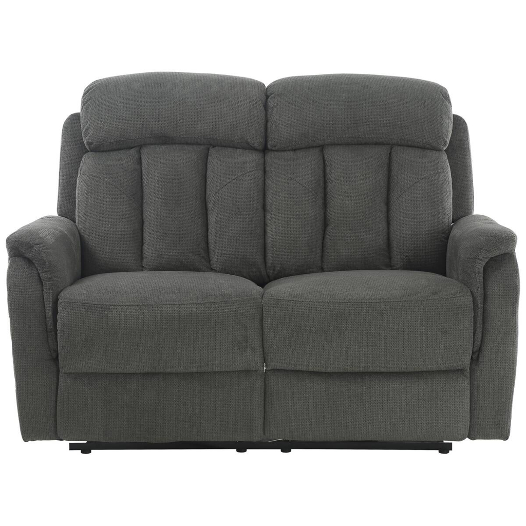 POCO Sofa FM3216-2P grau Microfaser B/H/T: ca. 142x100x95 cm