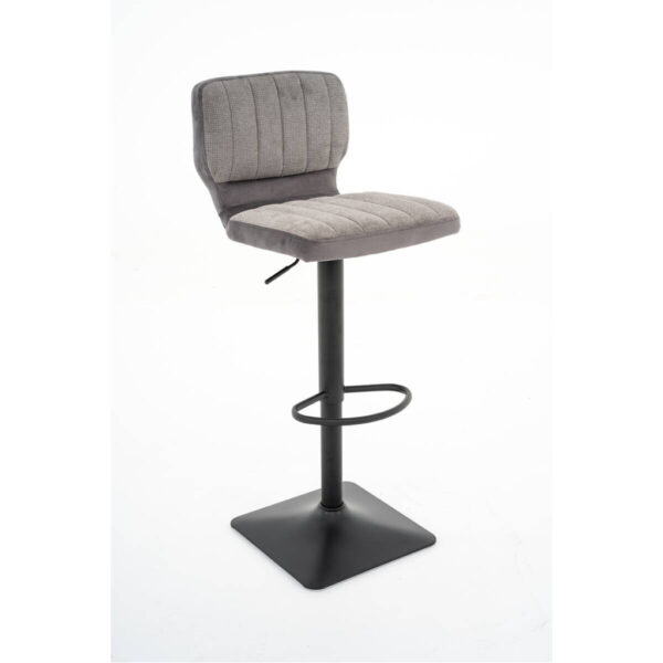 POCO Barhocker FM-175-1 grau Microfaser Samt B/H/T: ca. 41x88x48 cm POCO Barhocker FM-175-1 grau Microfaser Samt B/H/T: ca. 41x88x48 cm