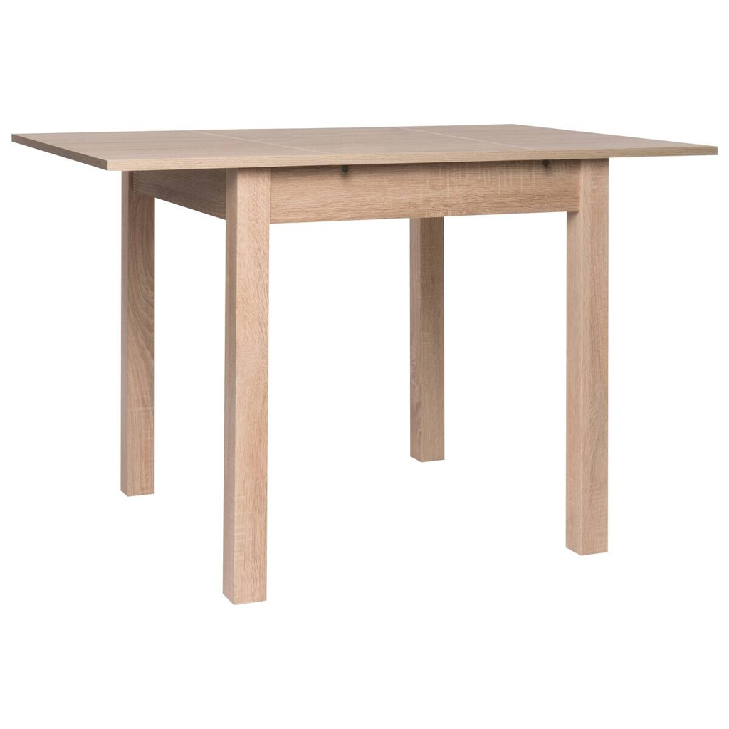 POCO Esstisch Coburg Eiche Sonoma Optik schwarz B/T: ca. 80x80 cm