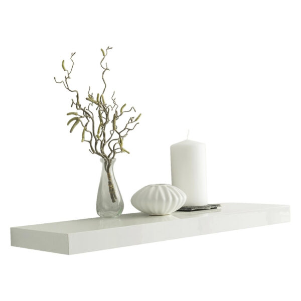 POCO Wandboard Shelvy 60 weiß hochglänzend B/H/T: ca. 60x4x24 cm