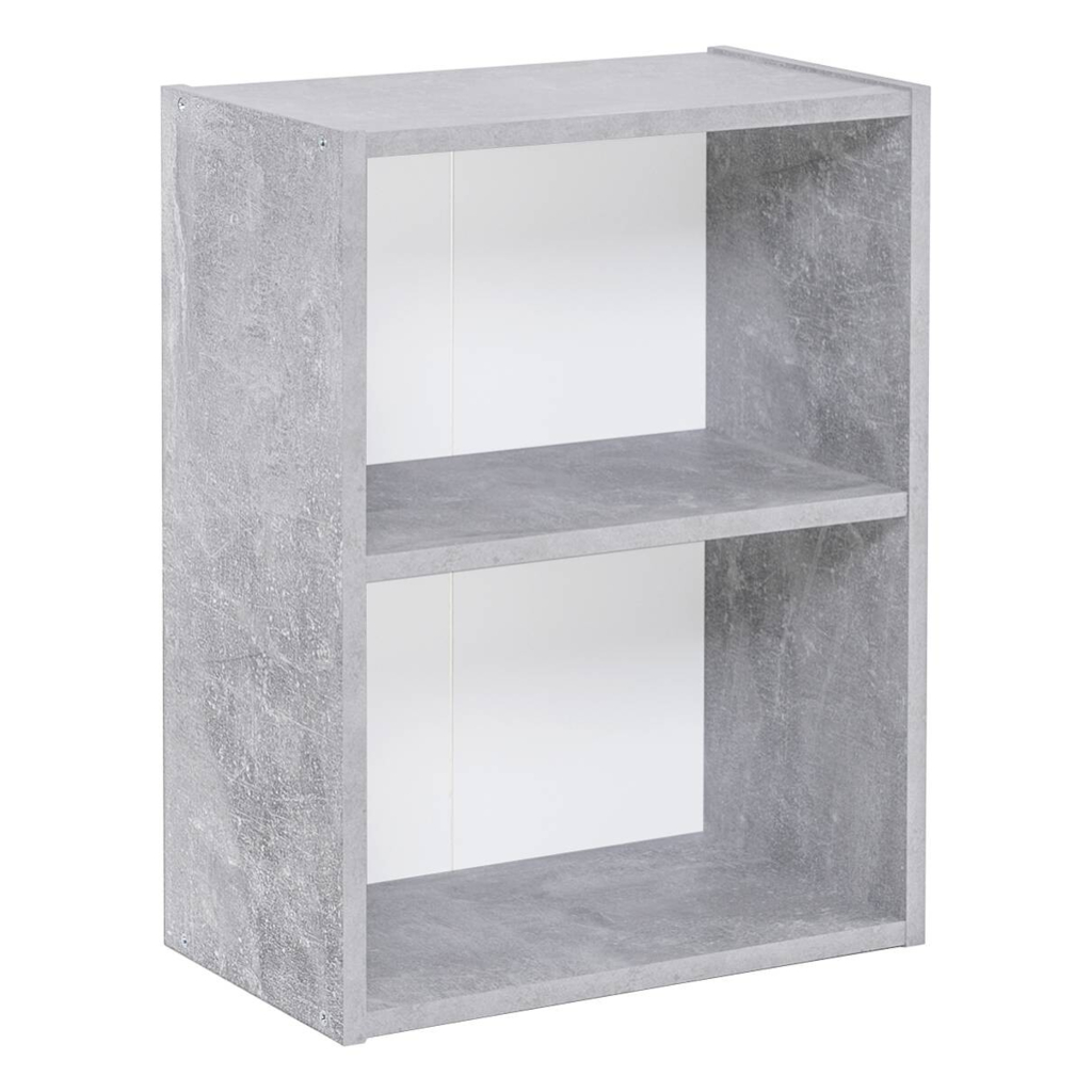 POCO Regal Step 1 Beton Optik weiß B/H/T: ca. 41,5x54,5x25 cm