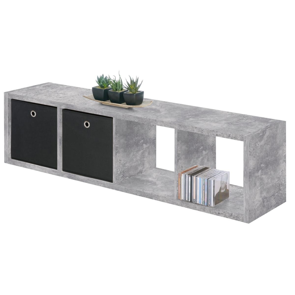 POCO Raumteiler Max Beton Optik B/H/T: ca. 38x141x33 cm