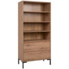 POCO Regal Korsika Eiche Artisan Nachbildung B/H/T: ca. 78x165x40 cm